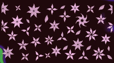 Karalama çiçeği. Zentangle soyut çiçekleri. Güzel kumaş deseni. Renkli Bahar Teması eskiz kalıbı. Raster illüstrasyonu. Düz Çiçek Elementleri Tasarımı.