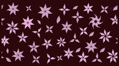 Kumaş, duvar kağıdı ve kağıt üzerine baskı yapmak için gelişen arka plan. Moda arka planında parlak buketler. Eski usul küçük çiçekli şirin bir eskiz deseni. Raster illüstrasyonu.