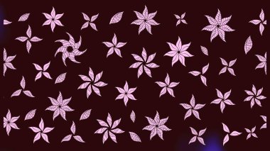 Raster deseni. Süslü kumaş deseni. Çiçekli çiçek deseni, suluboya..