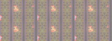 Küçük çiçekteki sevimli çiçek deseni. Raster illüstrasyonu. Çizim.