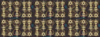 Renkli elementlerle Raster ilginç desen