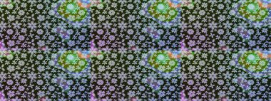 Çiçek buketleriyle klasik bir eskiz şekli. Gri renklerde. Raster illüstrasyonu.