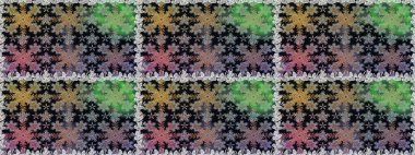 Kusursuz klasik altın desen. Raster geleneksel oryantasyon süsü. Altın elementlerle gri renklerde altın desen.