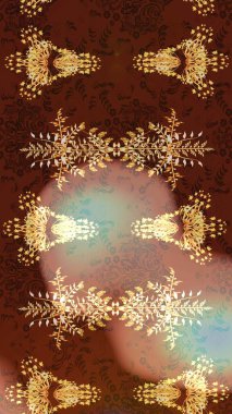 Dekorasyon ve tasarım için güzel bir desen. Çiçeğin suluboya çizimlerinin mükemmel deseni. Suluboya çizim kalıbı. Moda baskısı. Eski.