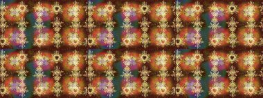 Kışın sembolü. Kar tanesi kışı. Raster illüstrasyonu. Renkli arkaplanda izole suluboya kar taneleri.