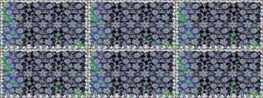 Renkli çiçekler. Renkli Bahar Temalı Kusursuz Arkaplan. Güzel çiçek deseni. Düz Çiçek Elementleri Tasarımı.