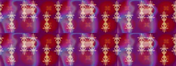 Basit bir kar tanesi. Kışın sembolü, mutlu noeller, mutlu yeni yıl kutlaması Raster illüstrasyonu. Soyut duvar kâğıdı, ambalaj dekorasyonu. Mor, kırmızı ve mor renkler üzerine resim.