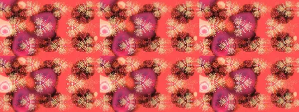 Kar taneli pembe, turuncu ve kırmızı renkler. Raster illüstrasyonu. Raster Noel soyut renkli arkaplan ve tatlı kar tanesi.