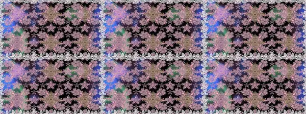 -Tarafsız çiçekler. Çiçek kompozisyonu. Raster deseni. Çiçek kolajı. Küçük çiçekte güzel bir desen var. Çiçek arkaplan. Doğa.