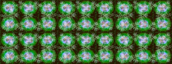 Sembol kışı, donmuş, Noel, yeni yıl tatili. Grafiksel element dekorasyonu. Yeşil, kahverengi ve nötr siluet kar tanesi işareti. Raster illüstrasyonu. Düz dizayn. Kar Tanesi mozaik simgesi.