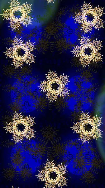 Kar tanelerinin soyut arkaplanlı Noel şablonu. Siyah, mavi ve gri renkler. Noel ve yeni yıl moda baskıları için tatil tasarımı. Raster illüstrasyonu.