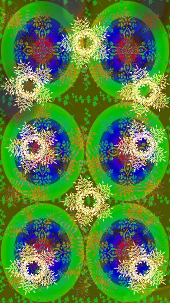 Şirin desen. Kar taneleri deseni. Raster Noel renkli arka plan ile sevimli kar tanesi. Raster resim. Noel kar taneleri arka plan.