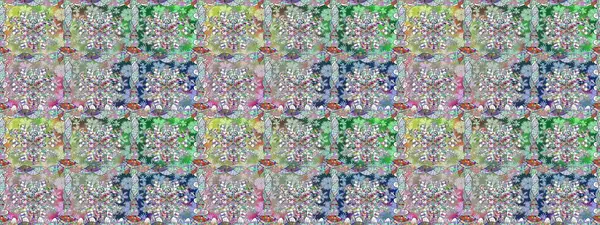 Süslü kumaş deseni. Raster deseni. Çiçekli, suluboya desenli kusursuz çiçek deseni.