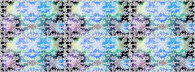 Halk tarzı. Modern çiçek arkaplanı. Rengarenk çiçekleri ve doğal renklerde yaprakları olan harika, pürüzsüz çiçek deseni. Moda baskıları için zarif bir şablon.