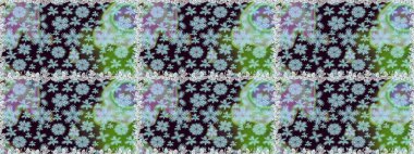 Tarafsız renklerde çiçekler. Raster düz çiçekleri pürüzsüz desen. Tasarım hediye paketi, tebrik kartları, posterler ve afiş tasarımı.