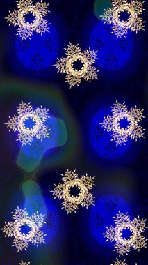 Geleneksel oryantasyon süsü. Klasik klasik klasik arka plan. Klasik Raster mavisi, gri, siyah ve altın desenli..