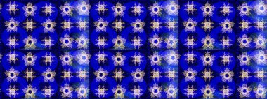 Raster illüstrasyonu. Soyut kar taneleri arkaplanda izole edilmiş düz dizayn. Kar tanesi rengarenk desen. Raster kar taneleri arka planda. Kar taneleri deseni.