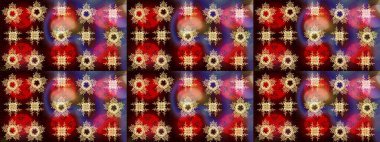 Siluet kar tanesi işareti izole edilmiş kırmızı, kahverengi ve siyah renkler. Kar Tanesi Mozaik ikonu. Grafiksel element dekorasyonu. Raster illüstrasyonu. Düz dizayn. Sembol kışı, donmuş, Noel, yeni yıl tatili