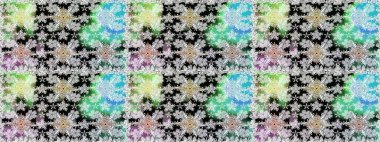 Tebrik kartı geçmişi, boyama kitabı, arkaplan ve tekstil için kullanılabilir. Sınır Kızılderili çiçekli paisley patten. Kusursuz süs izi. Raster Henna tarzı. Etnik Mandala havlusu.