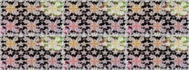 Güzel kumaş deseni. Raster suluboya deseni, narin çiçekler, tarafsız çiçekler, tebrik kartı şablonu..