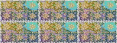 Klasik klasik klasik arka plan. Kusursuz klasik raster altın desenli. Geleneksel oryantasyon süsü. Altın elementlerle nötr renklerde altın desen.