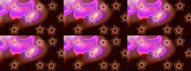 Raster Noel soyut renkli arka plan ve tatlı kar tanesi. Farklı kar tanesi koleksiyonu rasterleri, siyah, kahverengi ve menekşe rengi kış elementleri..