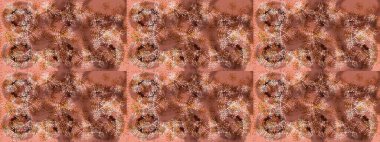 Renkli elementlerle Raster ilginç desen