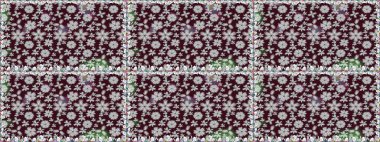 Çiçekler, suluboya ile sorunsuz çiçek desenli. Raster desen. Fantezi kumaş deseni.