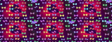 Doğadaki güzellik. Watercolor Style 'da uçan kelebeklerle eskiz kalıbı. Kumaş, Tekstil, Baskı ve Davetiye için arka plan. Mor renklerin çizimi. Raster illüstrasyonu.