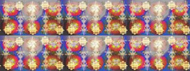 Çiçek Elementleri 'nin soyut geçmişi. Raster kış deseni. Tarafsız, bej ve kahverengi renkler üzerine tasarım. Raster illüstrasyonu.