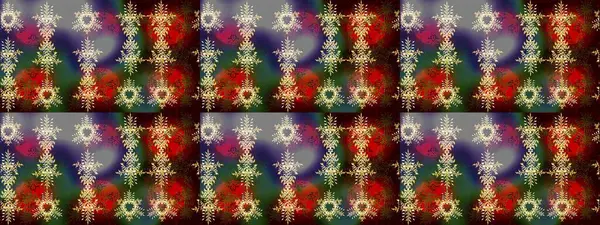 Düz renkli arka plan üzerinde izole kar taneleri tasarımı. Kar tanesi süs desen. Kar taneleri arka plan. Snowflakes desen. Raster illüstrasyon.