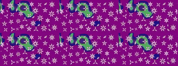 Düz Çiçek Elementleri Tasarımı. Mor renkli çiçekler. Çiçekli eskiz çizimi. Renkli Yaz Teması çizim şablonu.