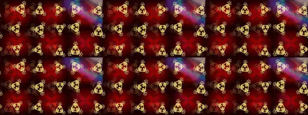 Sembol kışı, donmuş, Noel, yeni yıl tatili. Kahverengi, kırmızı ve siyah siluet kar tanesi işareti. Kar Tanesi Mozaik ikonu. Düz dizayn. Grafiksel element dekorasyonu. Raster illüstrasyonu.