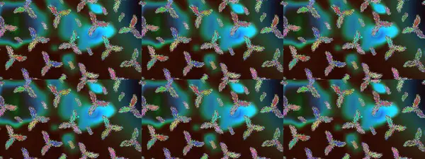 Raster kar tanesi ikonu. Renkli arka planda kar taneleri. Düz dizayn. Raster illüstrasyonu. Kar Tanesi simgesi, izole.