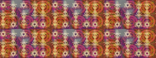 Renkli elementlerle Raster ilginç desen