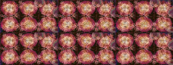 Kar taneleri arka planda. Arkaplanda soyut kar taneleri olan düz tasarım. Kar taneleri deseni. Raster illüstrasyonu. Kar tanesi süslemeli desen.