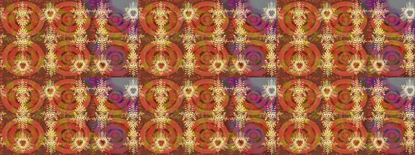 Çiçekli karalama şeklinde Raster çiçek deseni. Nazikçe, güzel çiçek arkaplanı. Kahverengi, turuncu ve pembe renkte çiçekler.