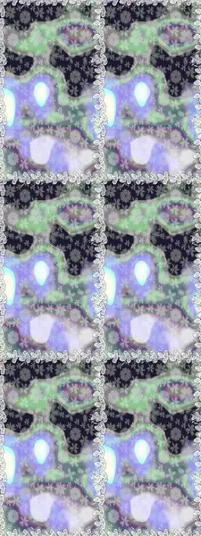 Gri renkli Asya tekstili. Kusursuz çiçek deseni. Raster illüstrasyonu.