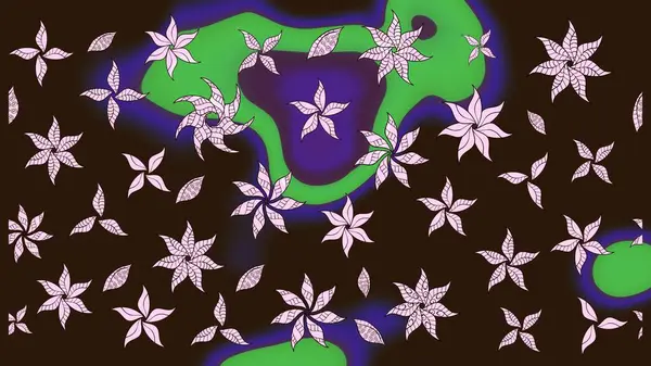 Büyük bir çiçek boyası seti. Raster şirin suluboya çiçek desenleri çiziyor. Kartlar, davetiyeler, tarih kartları ve daha fazlası için kullanılabilir.