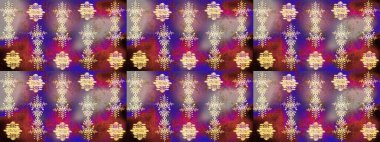 Renkli arka planda güzel kar taneleri. Düz dizayn. Raster illüstrasyonu. Kar Tanesi simgesi, izole.