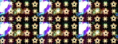 Renkli elementlerle Raster ilginç desen