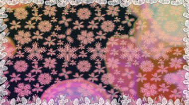 Raster illüstrasyonu. Gri renkte yaz çiçekleri. Raster çiçek desenli ve çiçekli..