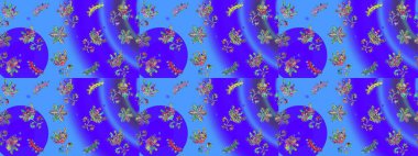 Raster Noel renkli arka plan ile sevimli kar tanesi. Raster resim. Kış arka plan. Kar taneleri ile Noel arka plan.