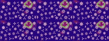 Tekstil veya kitap kapakları, imalat, duvar kağıtları, baskı, hediye paketi ve yapıştırma kitabı için çiçek eskizi geçmişi. Küçük çaplı çiçeklerdeki basit şirin desenler. Raster illüstrasyonu.