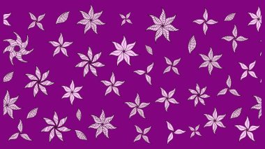 Çiçekli çiçek deseni, suluboya. Süslü kumaş deseni. Raster deseni.