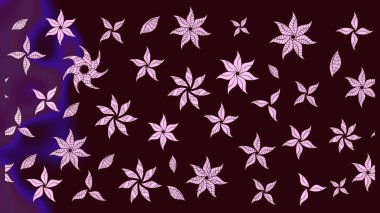 Karalama elementleri. Çizim çiçek deseni duvar kağıdı, web sitesi arka planı, ambalaj kağıdı, davetiye, broşür, afiş veya web sitesi için kullanılabilir. El çizimi Raster illüstrasyonu.