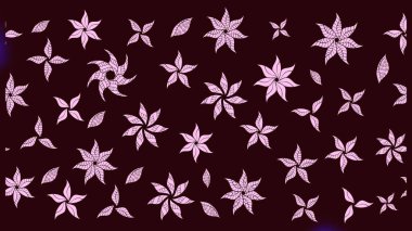 Organik elementler. Raster deseni. Botanik çizim kalıbı. Suluboya etkisi.