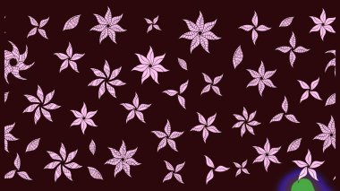 Sabıka fotoğraflarında, bebek kıyafetlerinde, duvar kâğıtlarında, paket kutularında falan kullanılabilir. Zarif, parlak ve eskiz kahverengi çiçek deseni tasarımı.