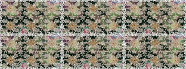 Gömlek baskısı için çiçek boyası. Gri renkli çiçekler. Çiçeksiz desenli arka plan.