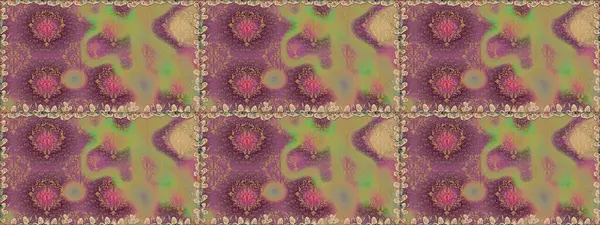 Çiçek deseni. Bej renklerde çiçeksiz. Raster illüstrasyonu. Şatafatlı bahar bahçesi dokusu. Bej renkte çiçekler.